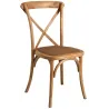 Chaise bistro en orme empilable