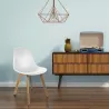 Chaise scandinave coque polypropylène (Lot de 4)