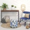 Pouf en tissu Jungle