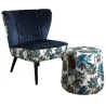 Pouf en tissu Jungle