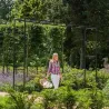 Arche de jardin carrée en acier galvanisé Square