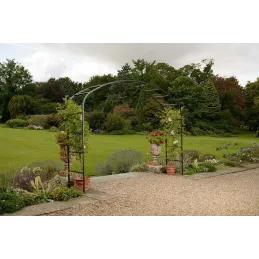 Arche de jardin 2m50 en acier galvanisé Ellipse