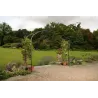 Arche de jardin 2m50 en acier galvanisé Ellipse