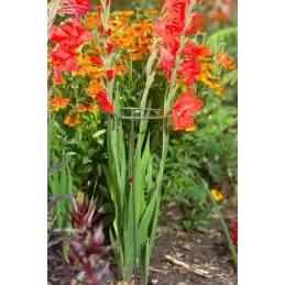 Support à plantes rond en acier 20 cm (Lot de 3)