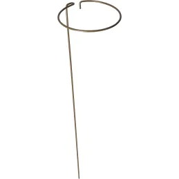 Support à plantes rond en acier 20 cm (Lot de 3)