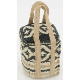 Cale-porte en jute indie