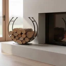 Range buches design en fer forgé