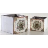 Corbeilles tiroirs motif mandala