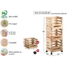 Caisse de rangement sur roulettes Evolution (Lot de 3)