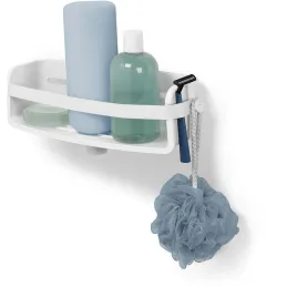 Support accessoires de douche 1 étagère Flex
