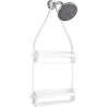 Support accessoires de douche 2 étagères Flex