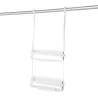 Support accessoires de douche 2 étagères Flex