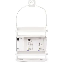 Support accessoires de douche 2 étagères Flex