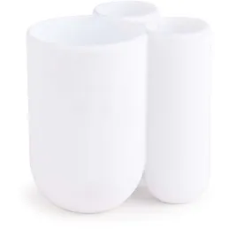 Gobelet avec porte brosse à dents