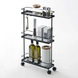 Desserte de cuisine sur roulettes Slim
