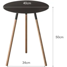 Bout de canapé rond 40 cm Side
