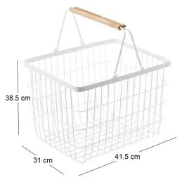 Panier à linge grillagé Laundry