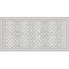 Tapis intérieur extérieur en vinyle carreaux marocains