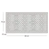 Tapis intérieur extérieur en vinyle carreaux marocains