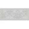 Tapis intérieur extérieur en vinyle carreaux marocains