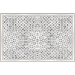 Tapis intérieur extérieur en vinyle carreaux marocains
