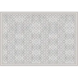 Tapis intérieur extérieur en vinyle carreaux marocains