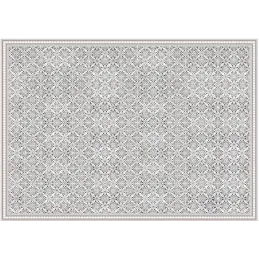 Tapis intérieur extérieur en vinyle carreaux marocains