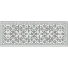 Tapis intérieur extérieur en vinyle carreaux de ciment feuilles