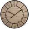 Horloge en bois et métal Industrie