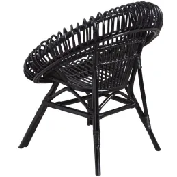 Fauteuil soleil en rotin