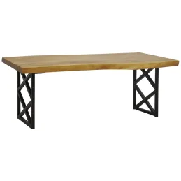 Table en bois de suar patiné