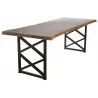 Table en bois de suar patiné