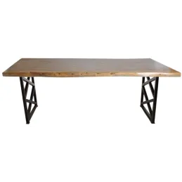 Table en bois de suar patiné