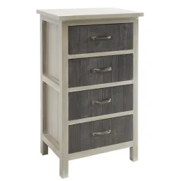 Commode 4 tiroirs en pin et medium