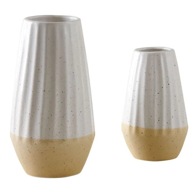 Vases en céramique Terrazzo (Lot de 2)