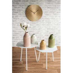 Horloge design en métal Sensu