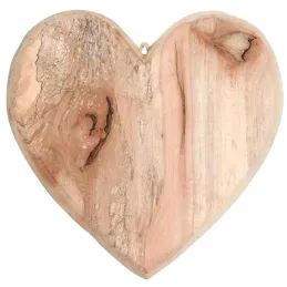Coeur à suspendre en saule