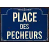 Plaque en métal humour 21 x 15 cm