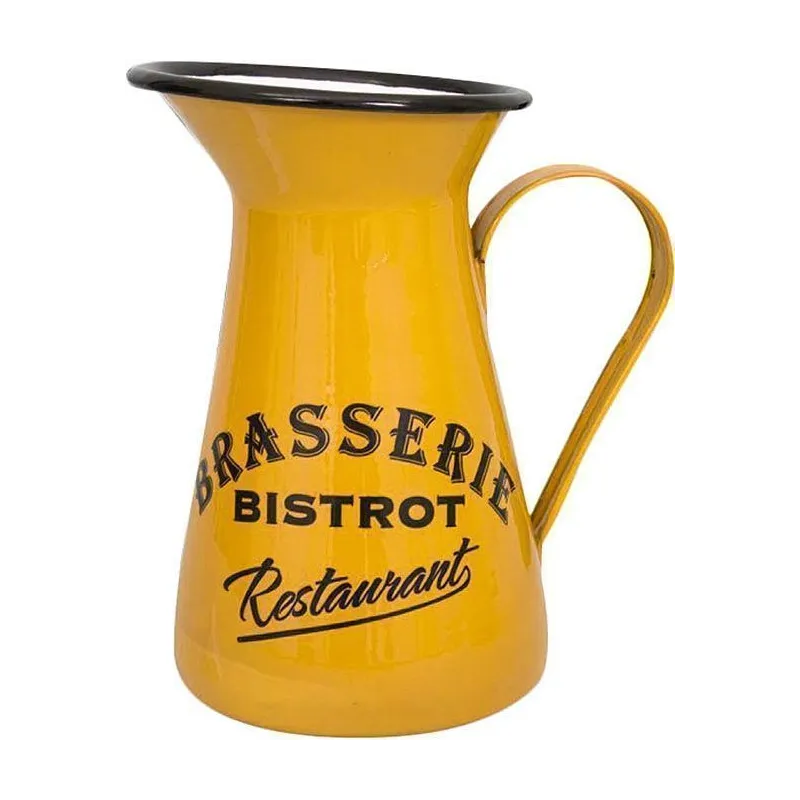 Broc en métal coloré Brasserie-Bistrot