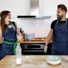 Tablier de cuisine unisexe en jean