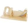 Trancheuse à charcuterie en bois