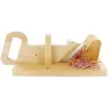 Trancheuse à charcuterie en bois