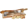 Trancheuse à pain en bois et inox