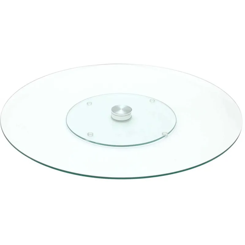 Plateau tournant en verre 45 cm