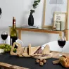 Trancheuse charcuterie ronde en bois