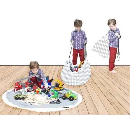 Tapis de jeux refermable et transportable 120 cm