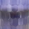 Photophore en verre mosaique violet