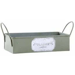 Mini corbeille rectangulaire en métal Plaisir