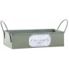 Mini corbeille rectangulaire en métal Plaisir