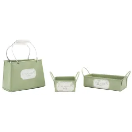 Mini corbeille rectangulaire en métal Plaisir